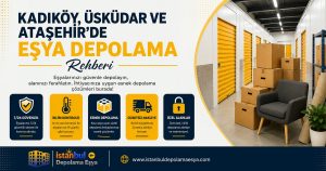 Kadıköy, Üsküdar ve Ataşehir'de güvenli eşya depolama hizmetleri