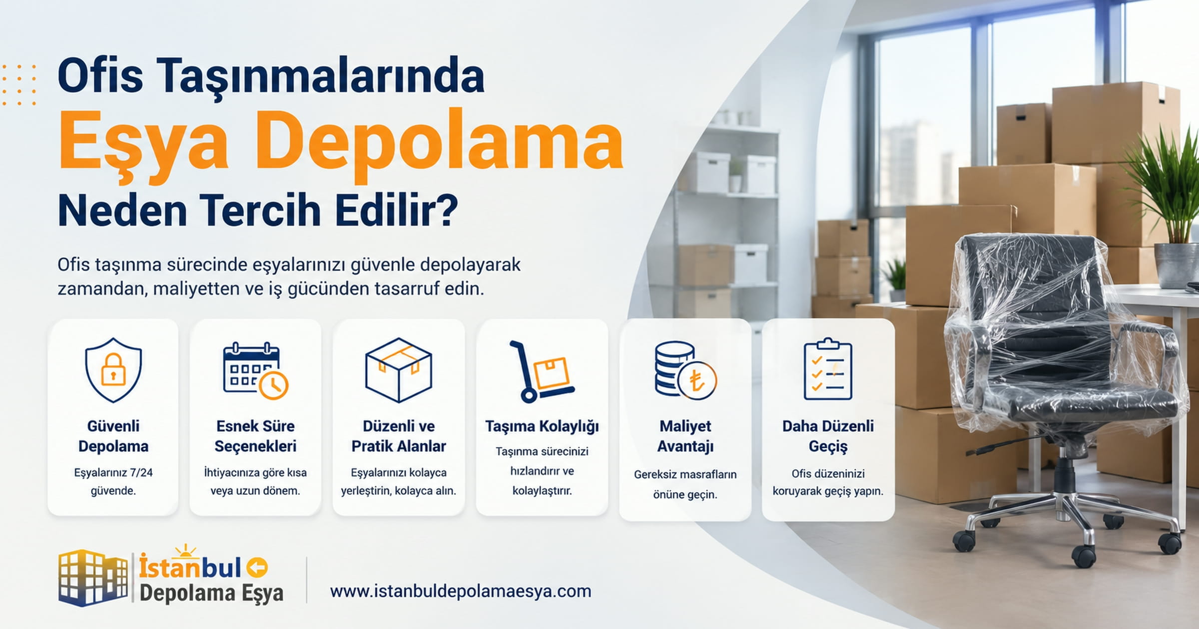 ofis taşınma, eşya depolama, ofis taşıma süreci, kurumsal depolama, ofis düzeni, iş yeri taşınması